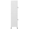 Garderobenschrank Ostia 38x45x180cm (mit 2 Fächern)