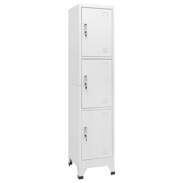 Schließfachschrank Ostia 38x45x180cm (mit 3 Fächern)