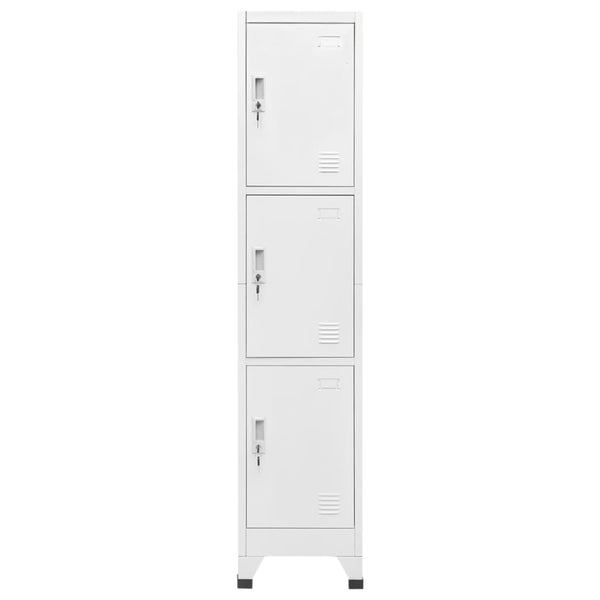 Schließfachschrank Ostia 38x45x180cm (mit 3 Fächern)