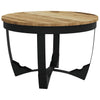 Kompletter Couchtisch Minella 60x40cm (Mangoholz, grob)