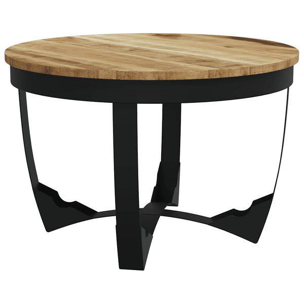 Kompletter Couchtisch Minella 60x40cm (Mangoholz, grob)