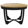 Kompletter Couchtisch Minella 60x40cm (Mangoholz, grob)