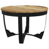 Kompletter Couchtisch Minella 60x40cm (Mangoholz, grob)