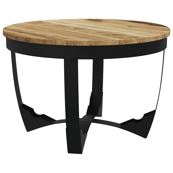 Kompletter Couchtisch Minella 60x40cm (Mangoholz, grob)