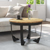 Kompletter Couchtisch Minella 60x40cm (Mangoholz, grob)