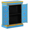 Türkises handbemaltes Sideboard Mango Holz Crepuscul