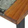 Teak-Beistelltisch Ovadiuc 100x35x75cm