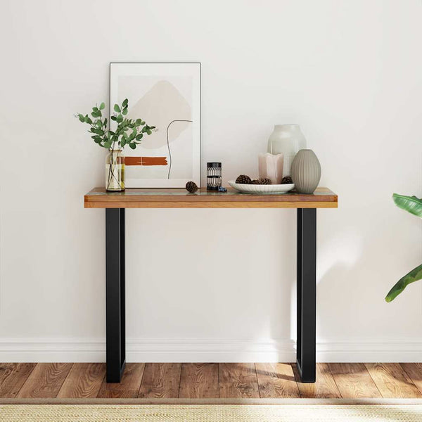 Teak-Beistelltisch Ovadiuc 100x35x75cm
