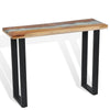 Teak-Beistelltisch Ovadiuc 100x35x75cm