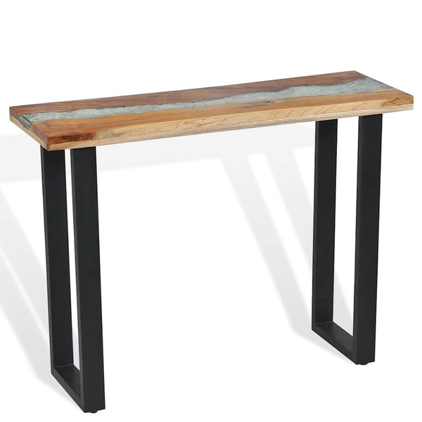 Teak-Beistelltisch Ovadiuc 100x35x75cm