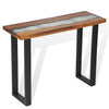 Teak-Beistelltisch Ovadiuc 100x35x75cm
