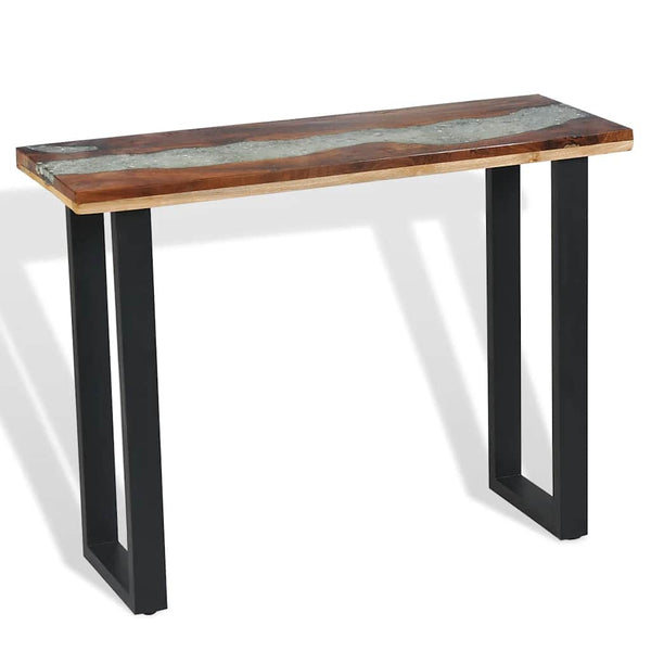 Teak-Beistelltisch Ovadiuc 100x35x75cm