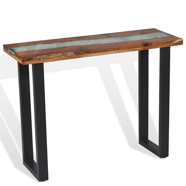 Teak-Beistelltisch Ovadiuc 100x35x75cm