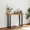Teak-Beistelltisch Ovadiuc 100x35x75cm