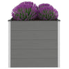 Graues Hochbeet für den Garten WPC Teofist 100x100x91cm