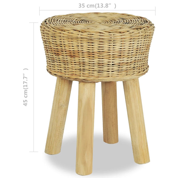 Barhocker Fen Natur (Rattan)