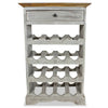 Weinflaschenregal Vora 55x23x85cm (massives recyceltes Holz)