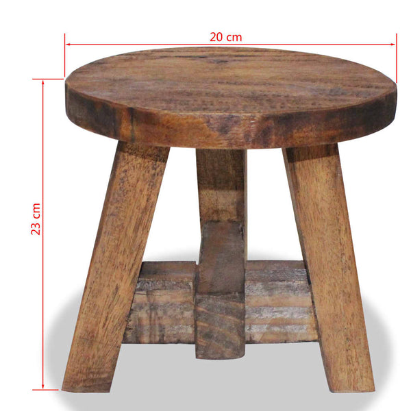Massiver Hocker