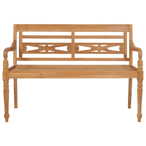 Batavia-penkki Ritu 120cm (tiikki)