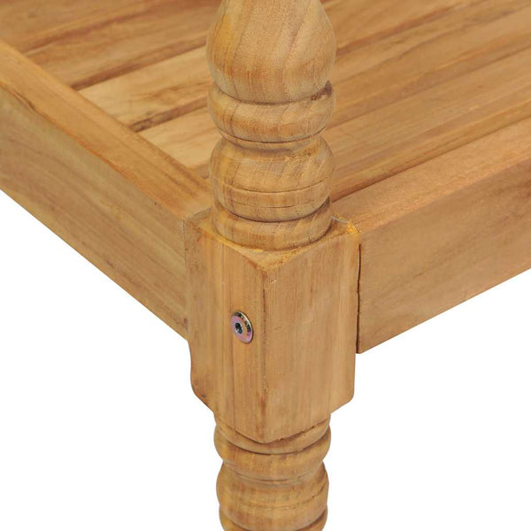 Batavia-penkki Ritu 120cm (tiikki)