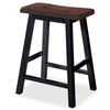 Schwarzes Bar-Set Vitu (3-teilig MDF)