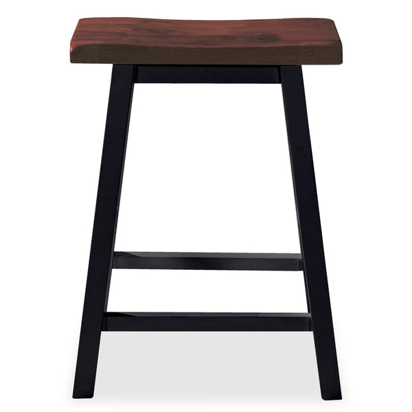 Schwarzes Bar-Set Vitu (3-teilig MDF)