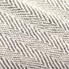 Graue Baumwolldecke Fischgrätmuster Cosmetics 160x210cm