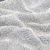 Graue Baumwolldecke Fischgrätmuster Cosmetics 220x250cm