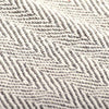 Graue Baumwolldecke Fischgrätmuster Cosmetics 220x250cm