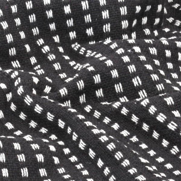 Schwarze Baumwollsteppdecke Kosmetik 220x250cm