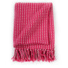 Rosa Decke Baumwolle Quadrate Kosmetik 125x150cm