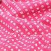 Rosa Decke Baumwolle Quadrate Kosmetik 125x150cm