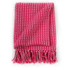 Rosa Decke Baumwolle Quadrate Cosmetics 160x210cm