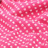 Rosa Decke Baumwolle Quadrate Cosmetics 160x210cm