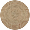 120 cm geflochtener runder Teppich Chrisine (Jute)