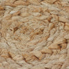 Chrisine runder geflochtener Teppich 120cm (Jute)