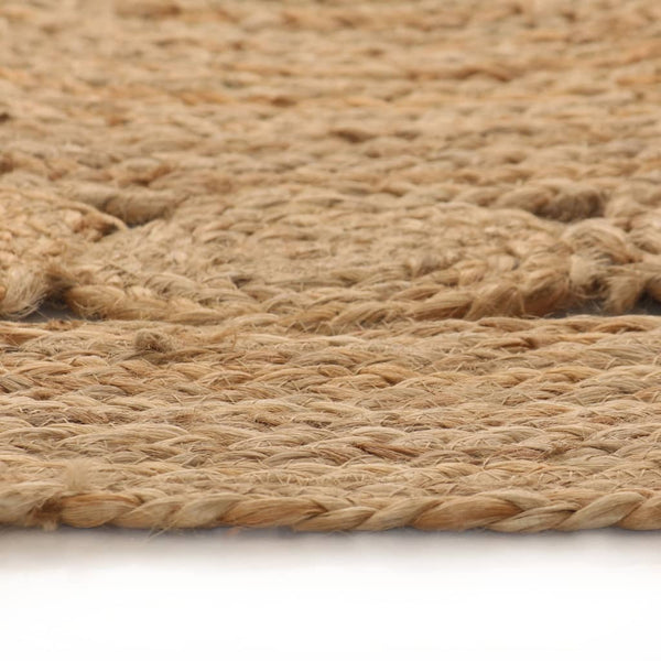 Chrisine geflochtener runder Teppich 150 cm (Jute)