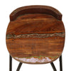 Barhocker Colaci (2 Stk. recyceltes Holz)