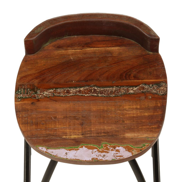 Barhocker Colaci (2 Stk. recyceltes Holz)