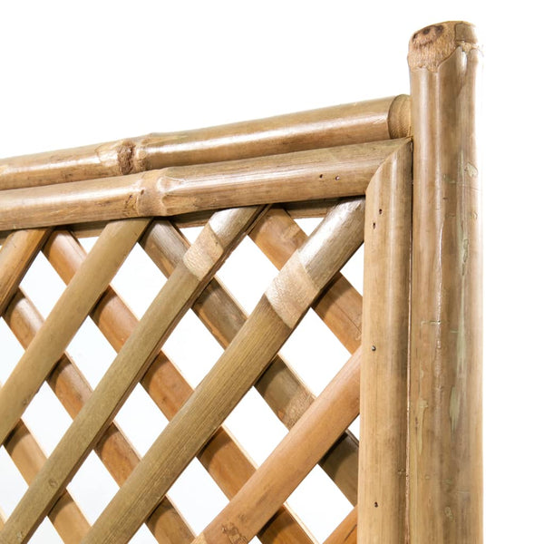 Korotettu kukkalaatikko säleiköllä bambu Dionisiu 70cm