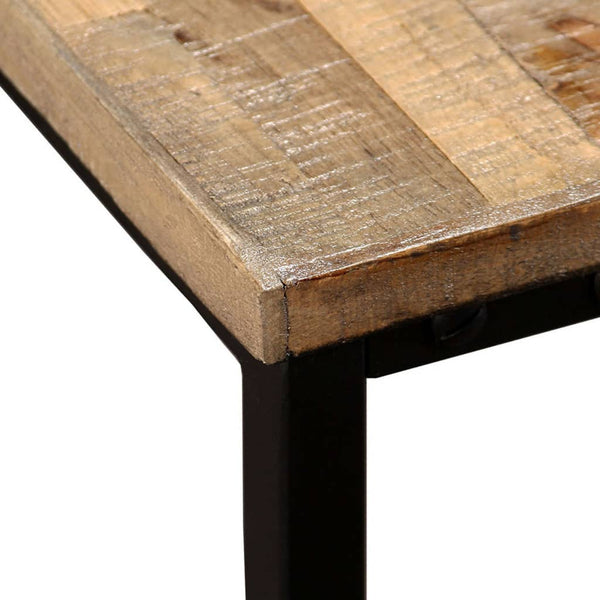 Beistelltische Ifis (2er-Set, massives Recycling-Teakholz)