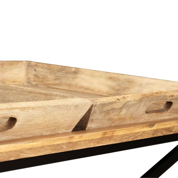 Couchtisch Traian 110x55x42cm (Massivholz Mangobaum)