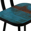 Barhocker Timmothy (2 St. recyceltes Holz)