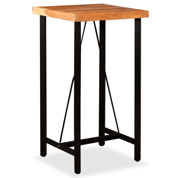 Bartisch aus Akazienholz Bia 60x60x107cm