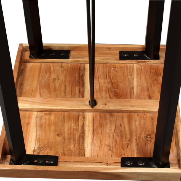 Bartisch aus Akazienholz Bia 60x60x107cm