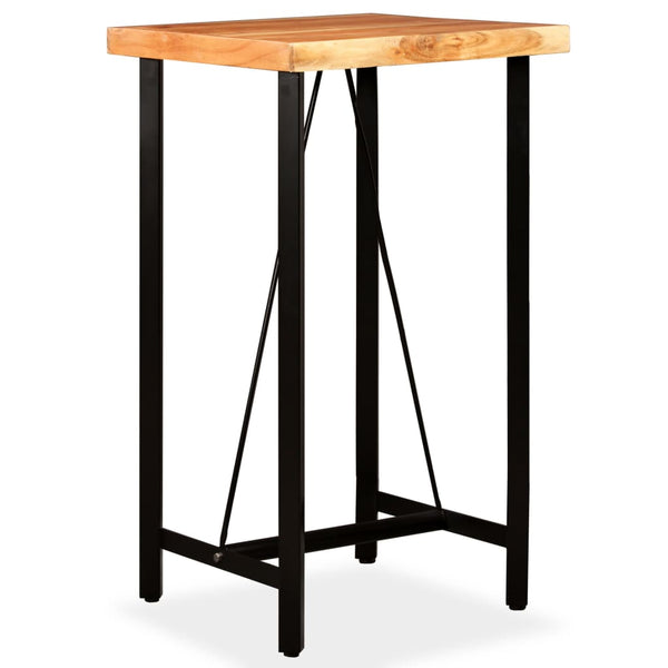 Bartisch aus Akazienholz Bia 60x60x107cm