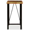 Bartisch recyceltes Holz Zemira 60x60x107cm