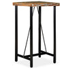 Bartisch recyceltes Holz Zemira 60x60x107cm