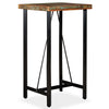 Bartisch recyceltes Holz Zemira 60x60x107cm