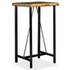 Bartisch recyceltes Holz Zemira 60x60x107cm
